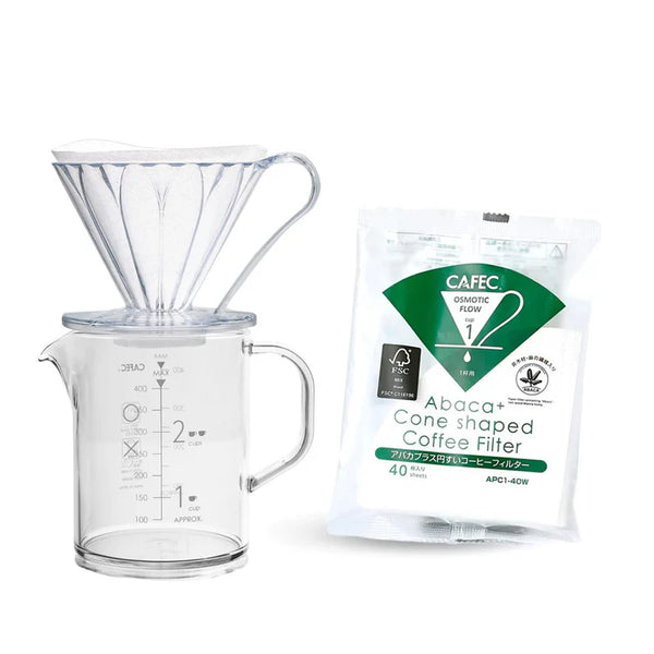 CAFEC POUR OVER STARTER KIT 1-2 CUP