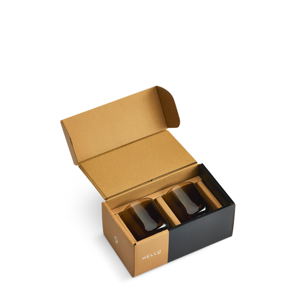 FELLOW PIRCH CAPPUCCINO GLASSES (SET OF 2)