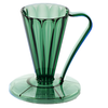 CAFEC Flower Dripper DEEP 27 (Clear Dark Green)