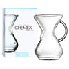 CHEMEX COFFEE MAKERS (GLASS HANDLE)