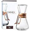 CHEMEX COFFEE MAKERS (WOODEN COLLAR)