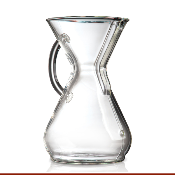 CHEMEX COFFEE MAKERS (GLASS HANDLE)