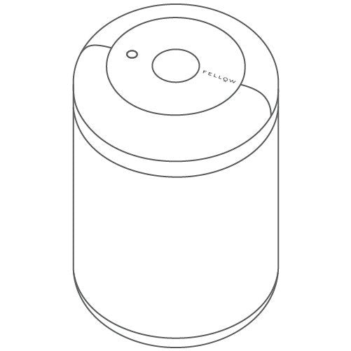 FELLOW ATMOS VACCUM CANISTERS (1.2L)