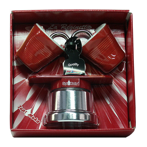 TOP MOKA MODEL (STOVETOP MINI ESPRESSO MAKER)- 2 CUPS