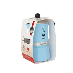 BIALETTI RAINBOW MOKA POT (Light Blue)