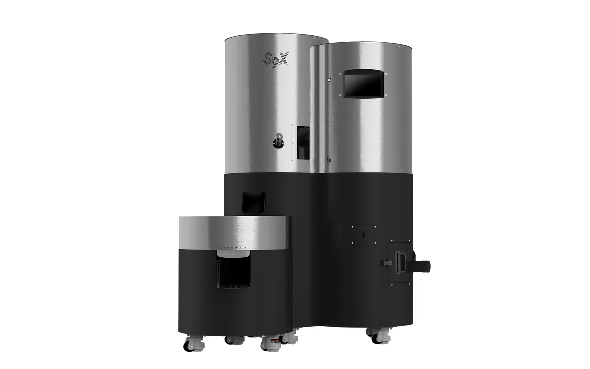 Stronghold S9X – Industrial Smart Electric Coffee Roasting Machine