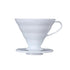 HARIO V60-02 DRIPPER WHITE  (1–4 CUPS)