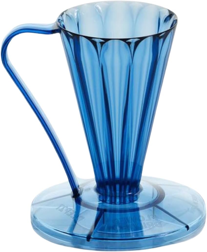 CAFEC Flower Dripper DEEP 27 (Clear Navy)