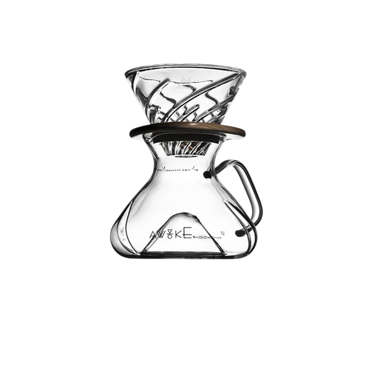 MUVNA TORNADO GLASS COFFEE CARAFE (450ML)