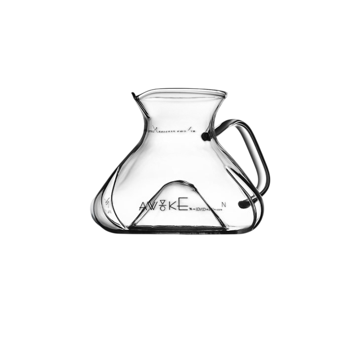 MUVNA TORNADO GLASS COFFEE CARAFE (450ML)