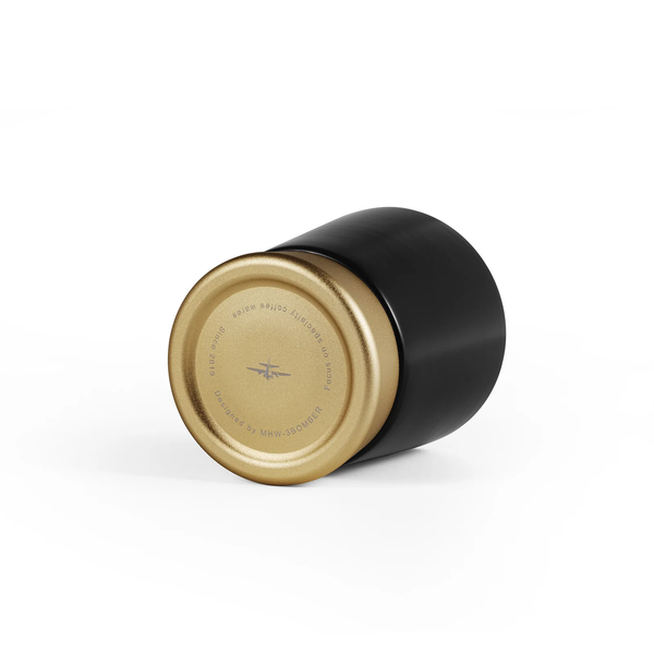 MHW-3BOMBER CERA Series Ceramic Cup Black (80 ml)