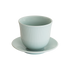 Loveramics 250ml Embossed Tasting Cup & Plate (pack of  6)