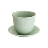 Loveramics 250ml Embossed Tasting Cup & Plate (pack of  6)