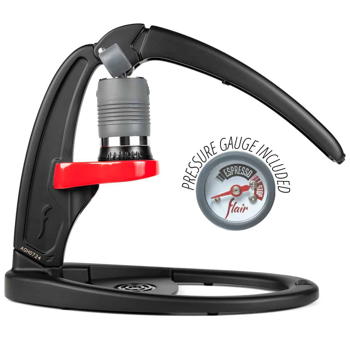 FLAIR CLASSIC ESPRESSO MAKER WITH PRESSURE GAUGE KIT