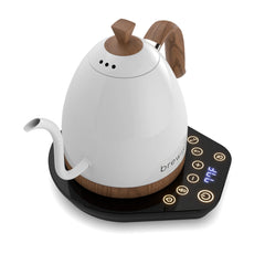 BREWISTA ARTISAN ELECTRIC GOOSENECK KETTLE 1L (Pearl white with Black Base)