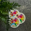 BENKI FLAVOR WHEEL COASTER (pack of 5)