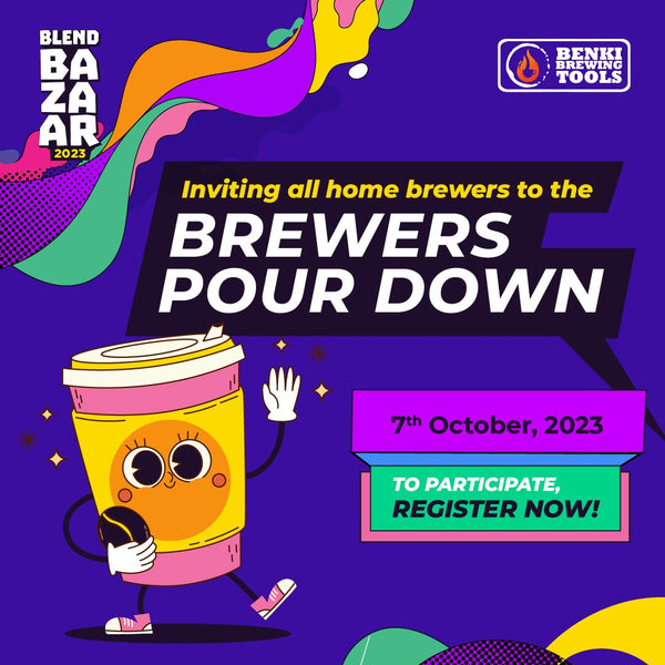 BLEND BAZAAR X BENKI BREWERS POUR DOWN