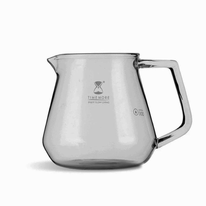 TIMEMORE COFFEE SERVER 600ML TRANSPARENT BLACK