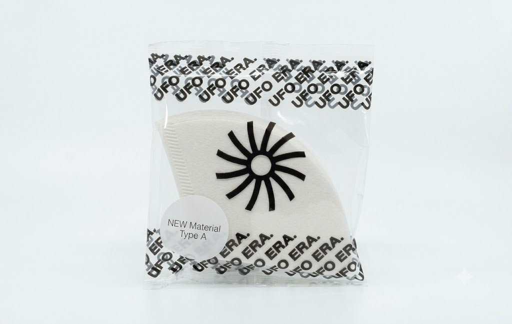 UFO Type A 01 Coffee Filters – 100 Sheets | V3 01 Exclusive | Medium Flow for Balanced Extraction