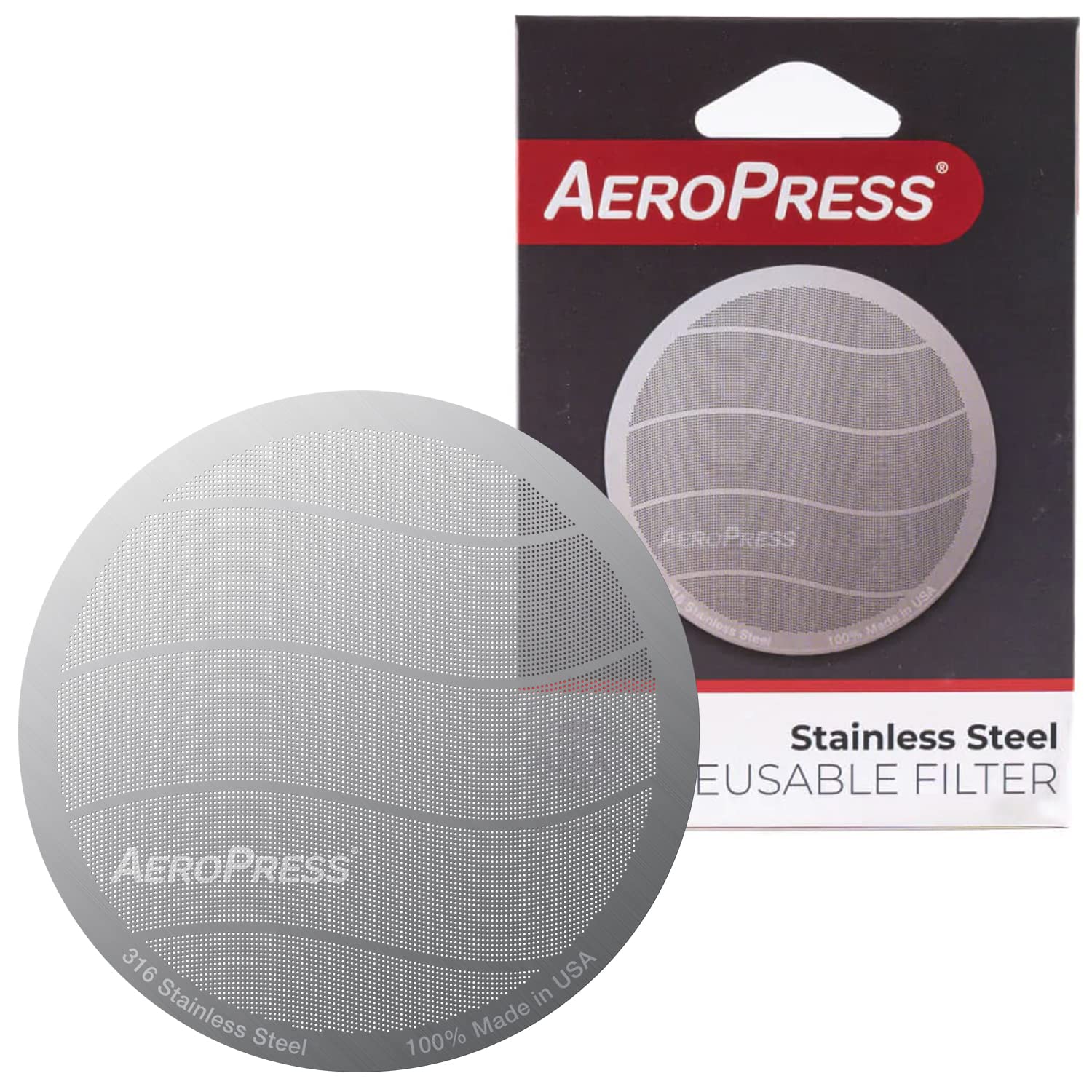 Aeropress Stainless Steel Reusable Metal Filter