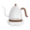 BREWISTA ARTISAN ELECTRIC GOOSENECK KETTLE (Pearl white with White Base)