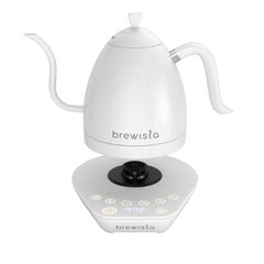 BREWISTA ARTISAN ELECTRIC GOOSENECK KETTLE (Pure white)