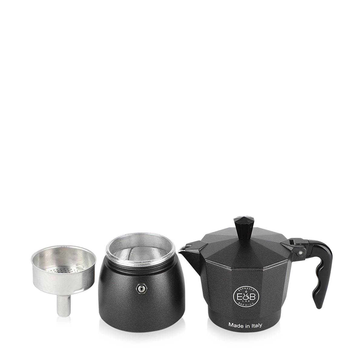 E&B Lab by IMS 3 Cup Stovetop Moka Pot