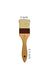 BENKI FLAT BRUSH WITH NATURAL BRISTLES WITH WOODEN HANDLE