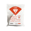 CAFEC ABACA CONE-SHAPED PAPER FILTER (CUP 4) - White