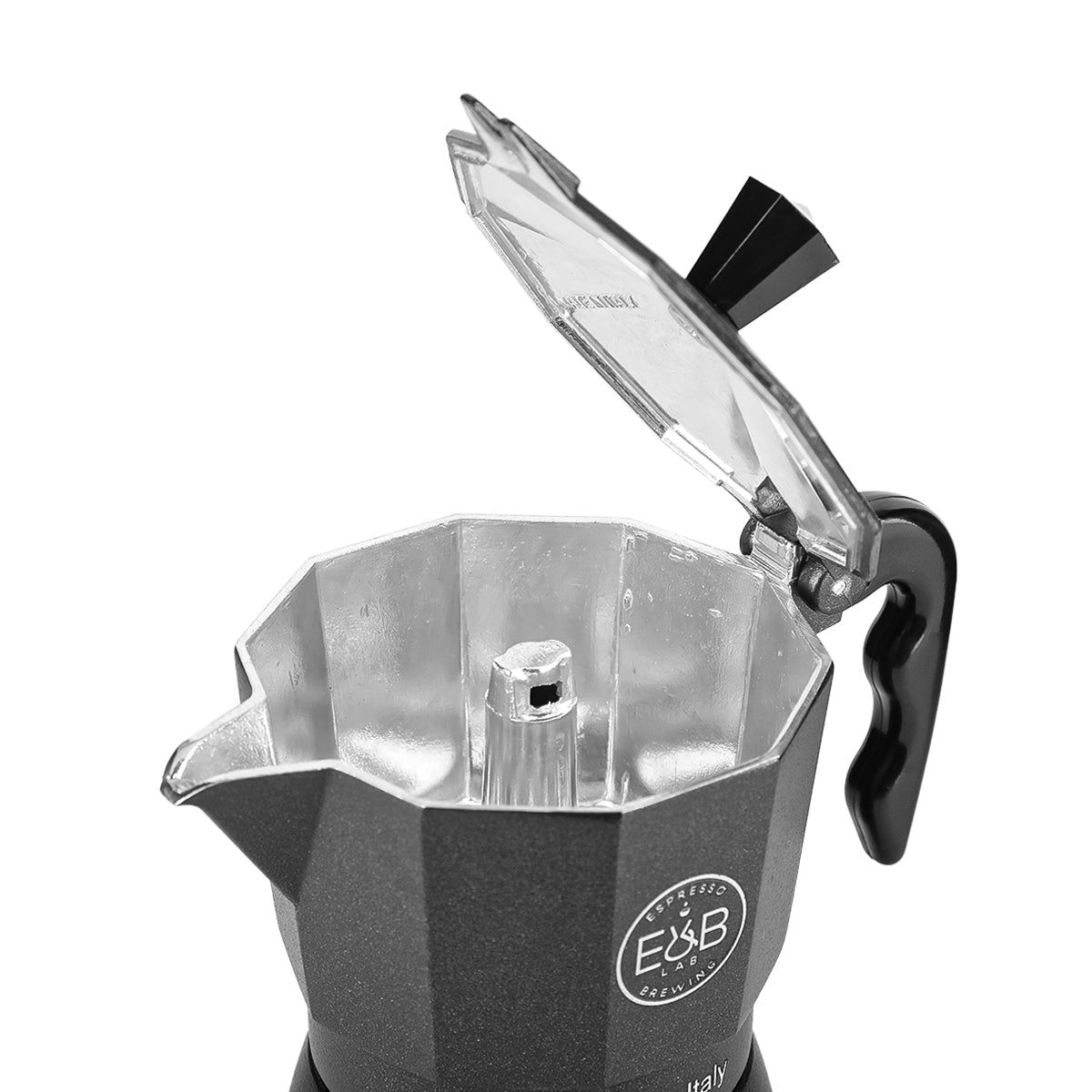 E&B Lab by IMS 3 Cup Stovetop Moka Pot